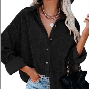Corduroy oversized jacket/shirt